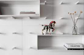 Modern Wall Storage System Uses