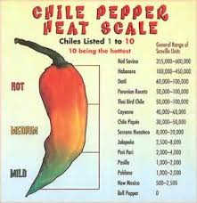 Heat Index Chili Pepper Heat Index