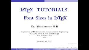 latex tutorial 6 font sizes in latex