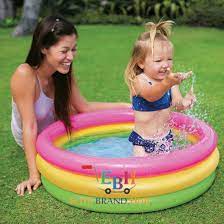 sunset glow inflatable pool for kids