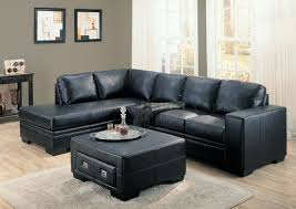 bonded leather contemporary sectional sofa