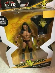 What will the 2021 #royalrumble winner have to say just days before #wwechamber ? Roman Reigns Wwe Elite Nxt Takeover Target Shield Mattel Figure Nrfb 2017 For Sale Online Ebay