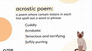 acrostic poem exles template