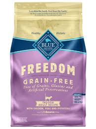 Blue Freedom Dry Cat Food Grain Free Indoor Chicken Recipe