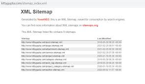 introduction to xml sitemap its