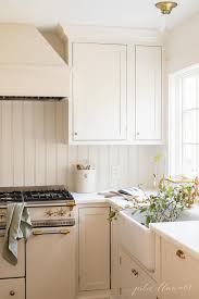 a cream kitchen with timeless design