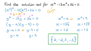 A Quadratic Like Equation By Factoring