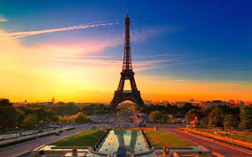 Sunset Eiffel Tower Wallpapers on ...