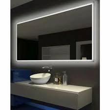 Led Bathroom Plain Wall Mirror
