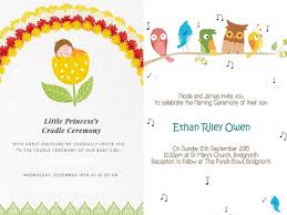 The methods of the practice differ over cultures and religions. Super Cute Baby Naming Ceremony Invitation Templates And Messages