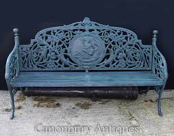 Cast Iron Victorian Garden Bench