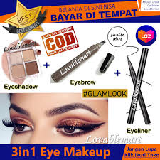 paket makeup 3in1 eyeshadow eyeliner