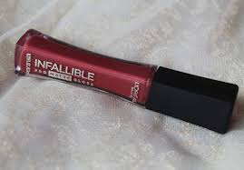 Loreal Paris Infallible Pro Matte Gloss Nude Allude Review