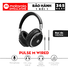 Tai nghe chụp tai có dây Motorola Pulse M Wired Single Chống ồn Micro trên  dây Jack cắm 3.5mm