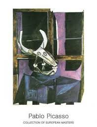 Skull Picasso Posters Wall Art