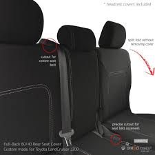 Full Back Front Rear Seat Covers For