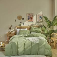 Green Fluffy Comforter Sets