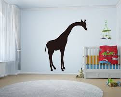 Giraffe Wall Decal Animal Stickers For