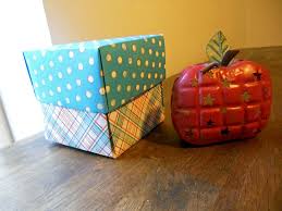 how to make an origami gift box
