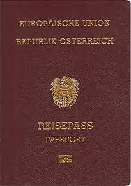 The standard size of a passport photo in us is 2 inches by 2 inches. Austrian Passport Wikipedia
