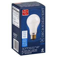 Harris Teeter 30 70 100 Watts Incandescent 3 Way Light Bulb 1 00 Ct Harris Teeter
