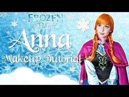 anna frozen makeup tutorial you