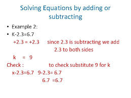 chapter 1 1 2 solving equations by adding