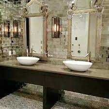 75 Mirror Tile Bathroom Ideas You Ll
