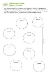 simple wedding seating chart samples in