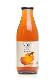 sozo iced tea peach mango g