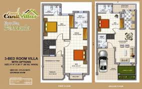 Cantt Villas Multan Floor Plan 3 5
