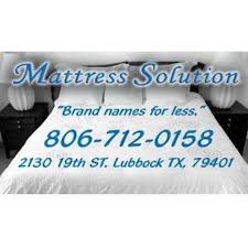 mattress solution of lubbock south
