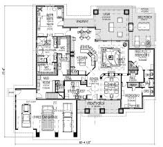 Craftsman Floor Plan 3 Bedrooms 3