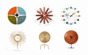 41 Mid Century Modern Clocks To