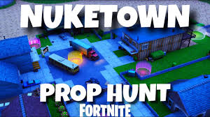 Epic games is adding prop hunt to fortnite, but the mode will be a little different to the classic version. Nuketown Prop Hunt Skttlz Fortnite Creative Map Code