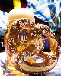 Hofbräu Bierhaus NYC - A Bavarian pretzel and a Hofbräu Bier- a match made  in heaven! 🥨🍻💙 | Facebook
