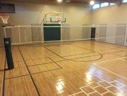 volleyball court flooring synthetic