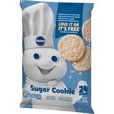pillsbury sugar cookie dough nutrition