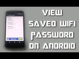Does google save my wifi password? How To Access Or View Saved Wifi Password On Android Youtube