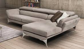 lenola faux suede corner modular sofa