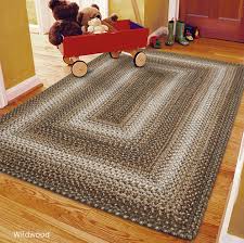 brown braided rugs enhance your home