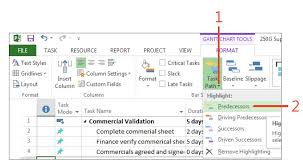 Microsoft Project 2013 Plain Simple Displaying Task Paths