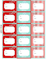 Holiday Labels Template Free Noorwood Co