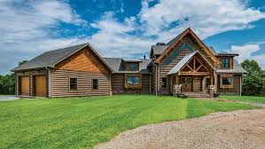 This Custom Log Home In Tennessee Is