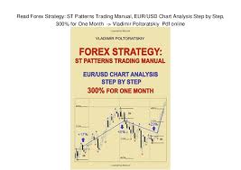 Read Forex Strategy St Patterns Trading Manual Eur Usd