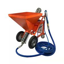 Cement Texture Sprayer With Hopper For
