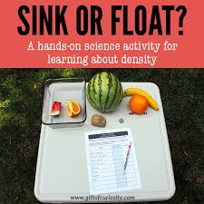 sink or float? a hands on density