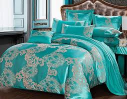 jacquard bedding sets luxury satin king