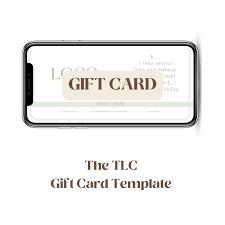 tlc gift card template tracy lynn