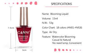 canni new arrivals 15ml marble ink nail
